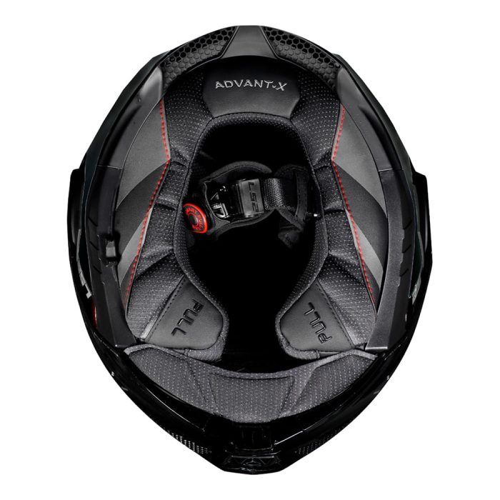 CAPACETE LS2 ADVANT X MONOCOLOR PRETO FOSCO - Image 14