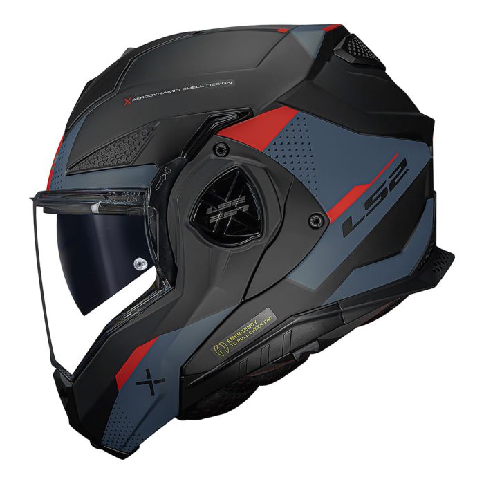CAPACETE LS2 ADVANT X OBLIVION AZUL FOSCO - Image 2