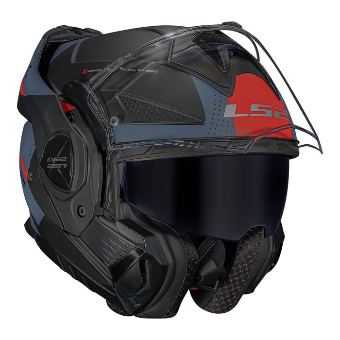 CAPACETE LS2 ADVANT X OBLIVION AZUL FOSCO - Image 4