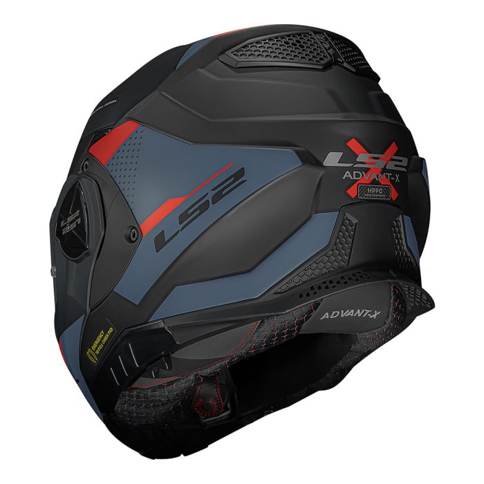 CAPACETE LS2 ADVANT X OBLIVION AZUL FOSCO - Image 6