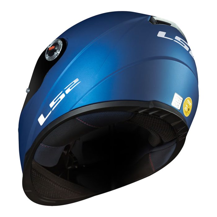 CAPACETE LS2 CLASSIC MONOCOLOR AZUL FOSCO - Image 8