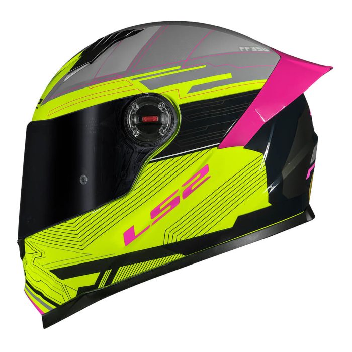 CAPACETE LS2 CLASSIC S DIGITAL AMARELO - Image 2