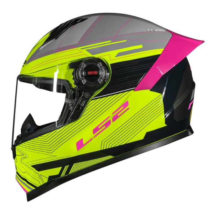 CAPACETE LS2 CLASSIC S DIGITAL AMARELO - Image 3