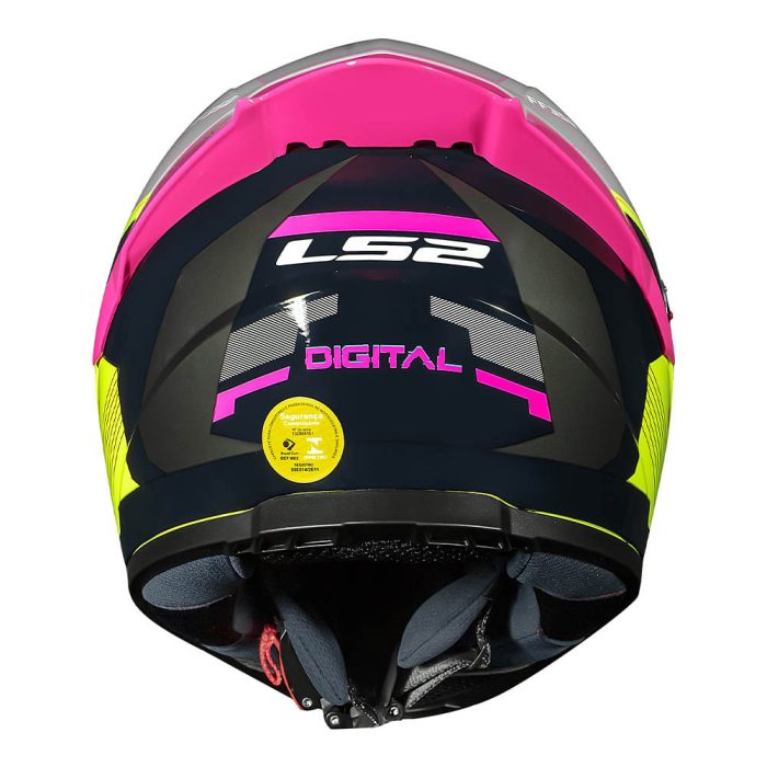 CAPACETE LS2 CLASSIC S DIGITAL AMARELO - Image 4