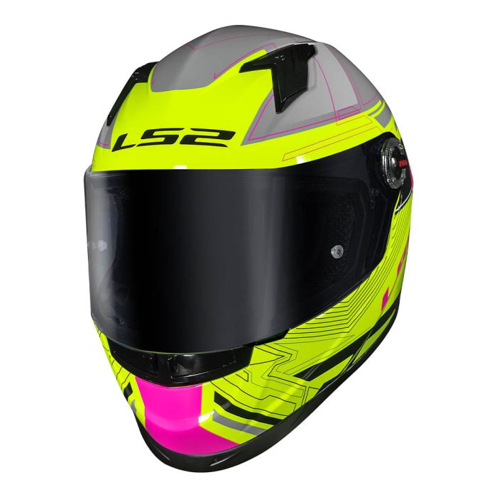 CAPACETE LS2 CLASSIC S DIGITAL AMARELO - Image 7
