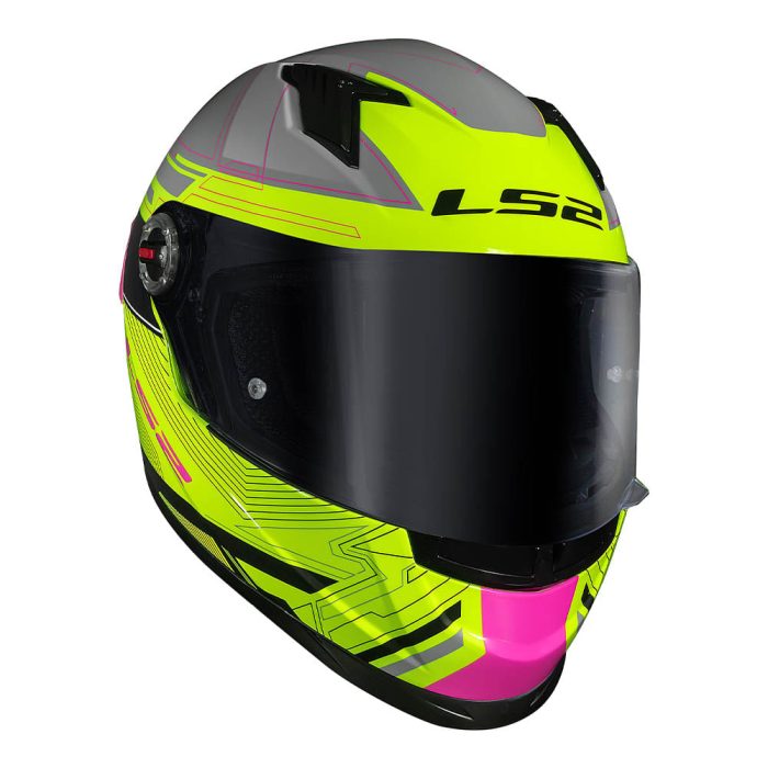 CAPACETE LS2 CLASSIC S DIGITAL AMARELO - Image 8