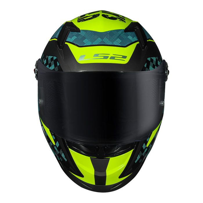 CAPACETE LS2 CLASSIC S STRIKER AZUL - Image 7