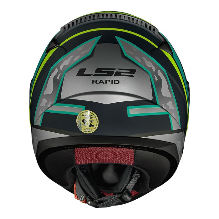 CAPACETE LS2 RAPID UFO AMARELO - Image 4