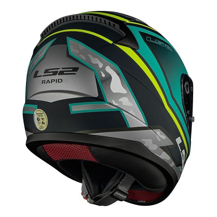 CAPACETE LS2 RAPID UFO AMARELO - Image 10
