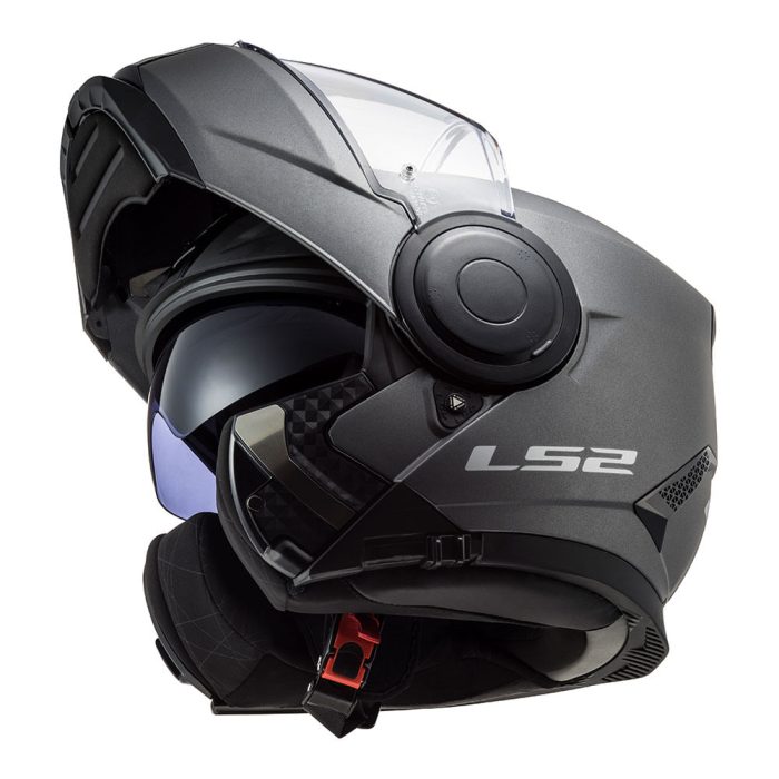 CAPACETE LS2 SCOPE MONOCOLOR CINZA FOSCO - Image 10