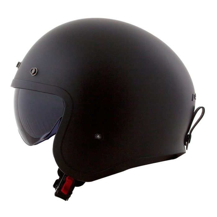 CAPACETE LS2 SPITFIRE MONOCOLOR PRETO FOSCO - Image 2