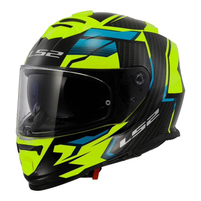CAPACETE LS2 STORM TRACKER AMARELO - Image 5