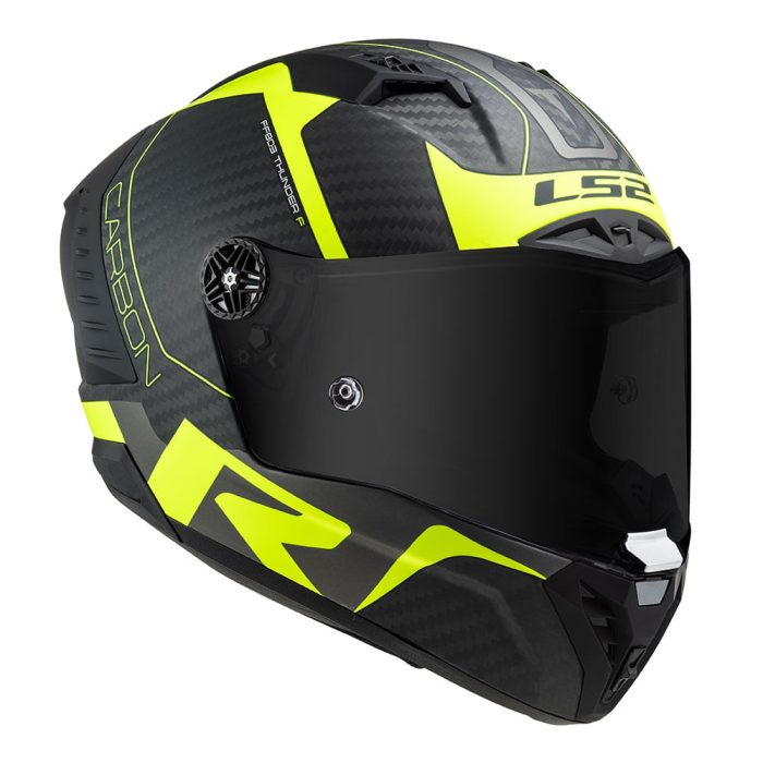 CAPACETE LS2 THUNDER CARBON RACING 1 AMARELO - Image 6