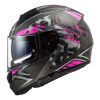 CAPACETE LS2 VECTOR STENCIL ROSA - Image 2