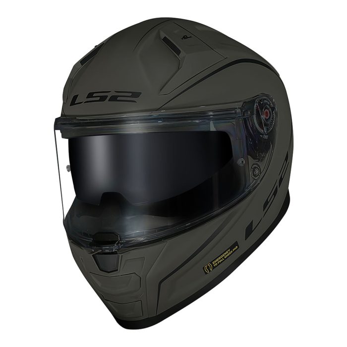 CAPACETE VECTOR II MONOCOLOR CINZA FOSCO - Image 5