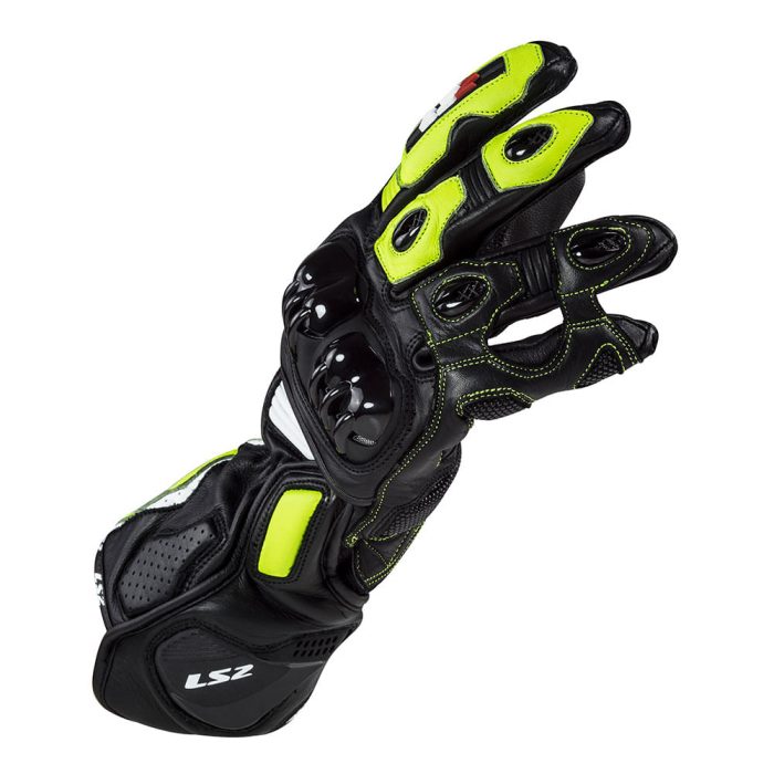 LUVA LS2 SWIFT RACING AMARELO - Image 2