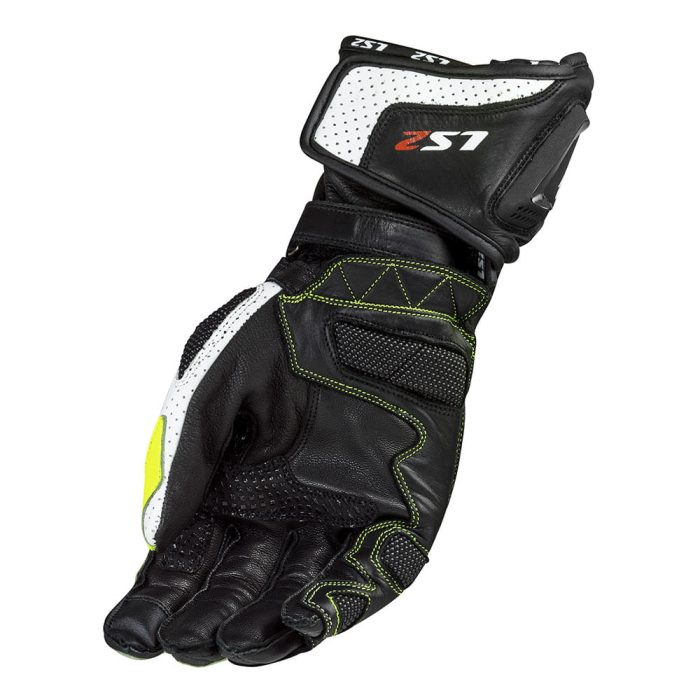 LUVA LS2 SWIFT RACING AMARELO - Image 3